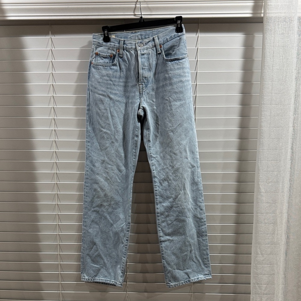 Classic Levi’s 501 Light Blue women’s  Jeans